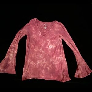 American Eagle Soft & Sexy flared sleeves